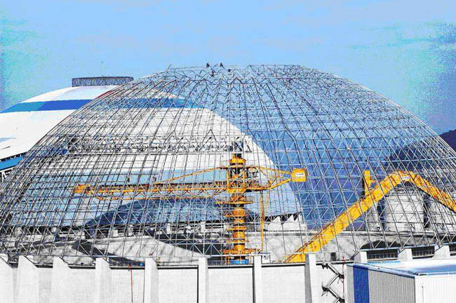 钦州电厂网架工程