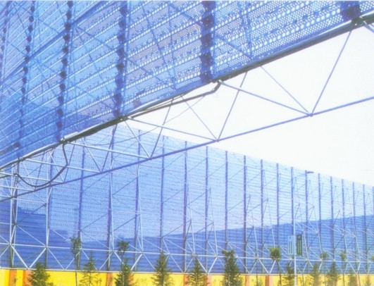 钦州环保扫风墙网架工程