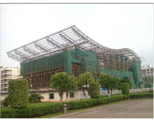 钦州广州女子职业技术学院网架工程